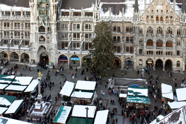 Kerstmarkt in München