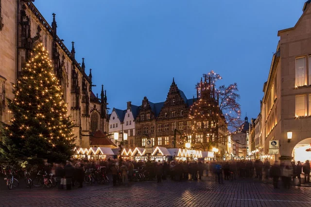 Kerstmarkt van Münster